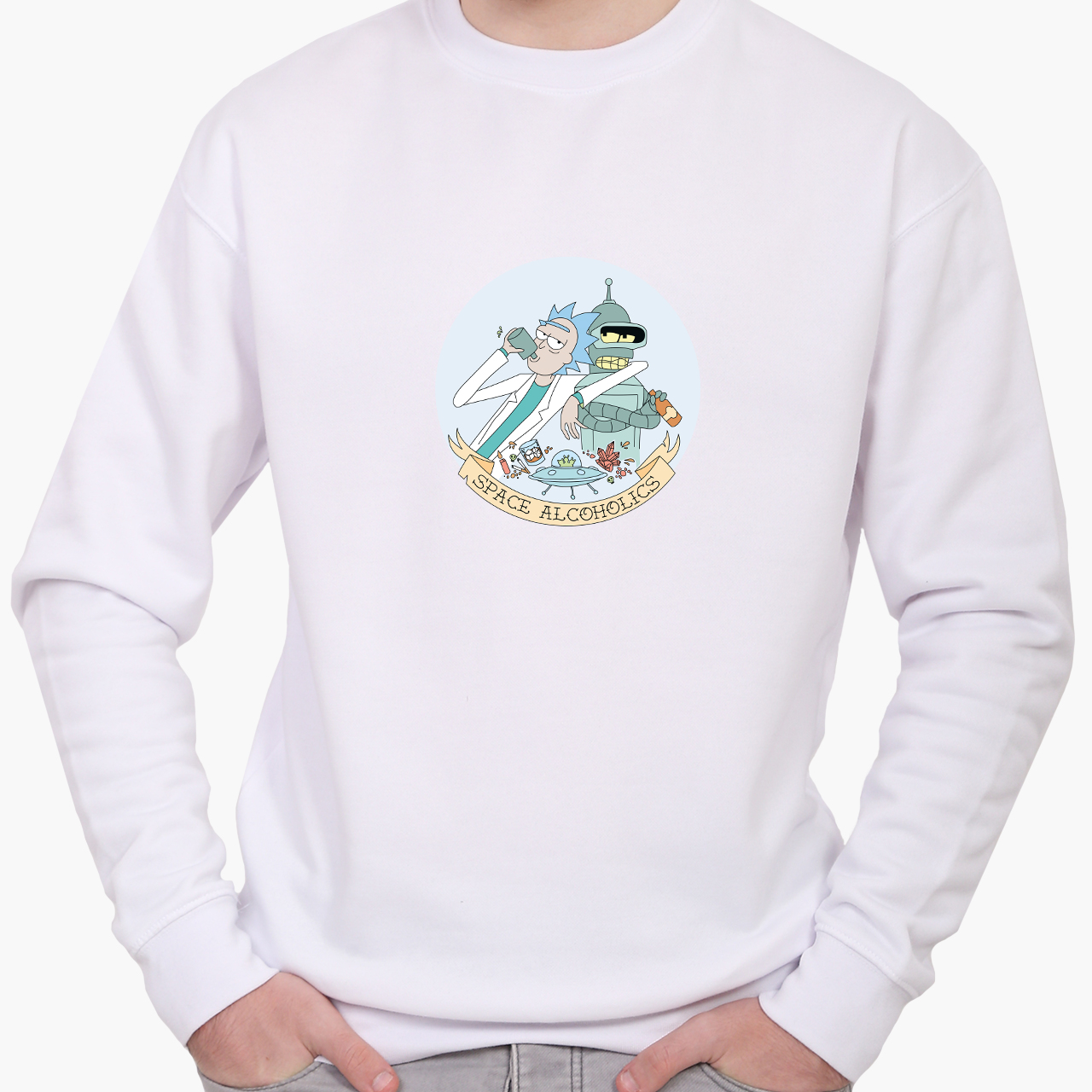 

Свитшот мужской Рик и Морти и Футурама (Futurama and Rick and Morty) (8771-2081) Белый, Свитшот мужской Рик и Морти и Футурама (Futurama and Rick and Morty) (8771-2081) Белый XL