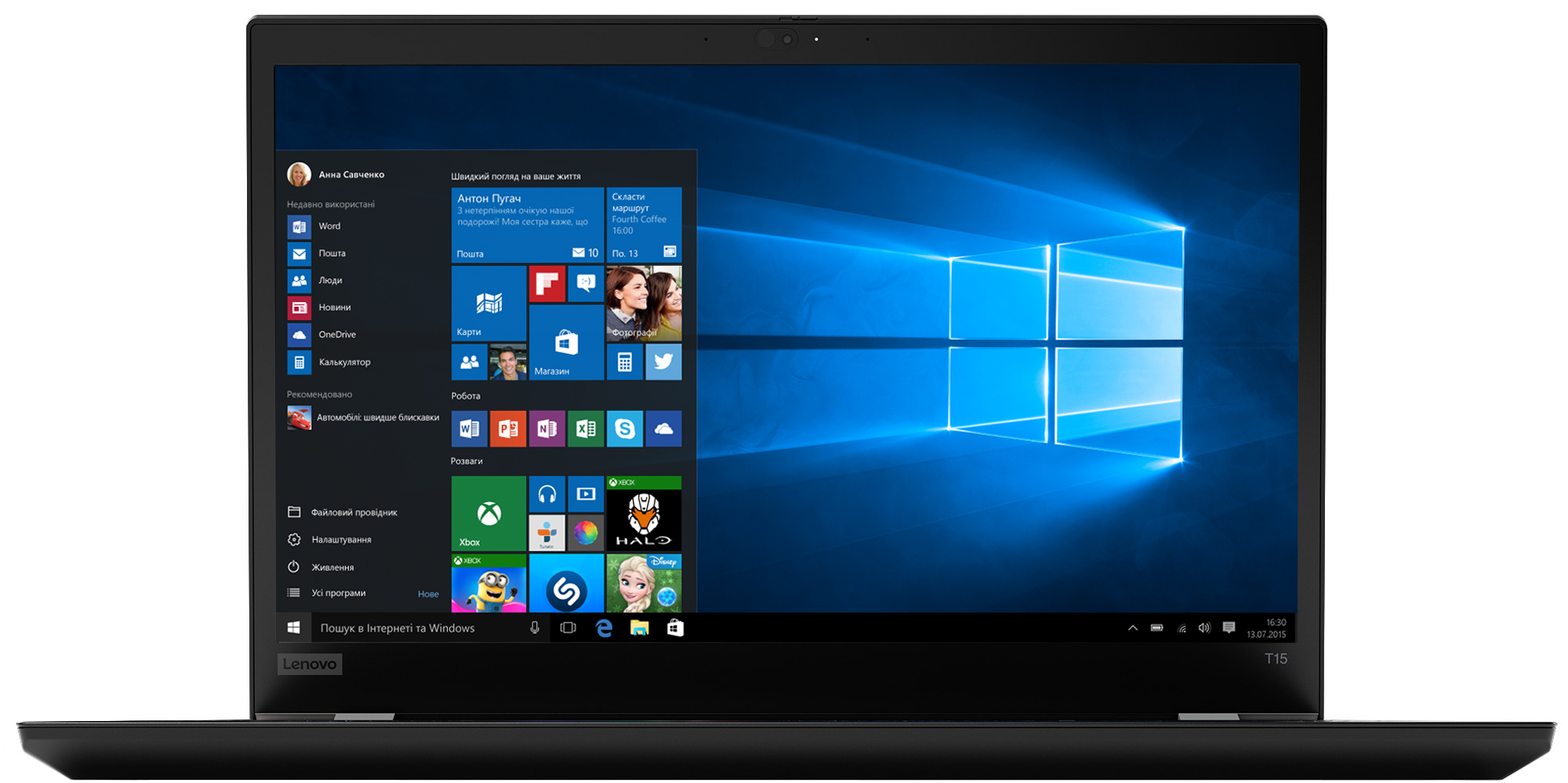 

Ноутбук Lenovo ThinkPad T15p Gen 1 (20TN0014RA) Black