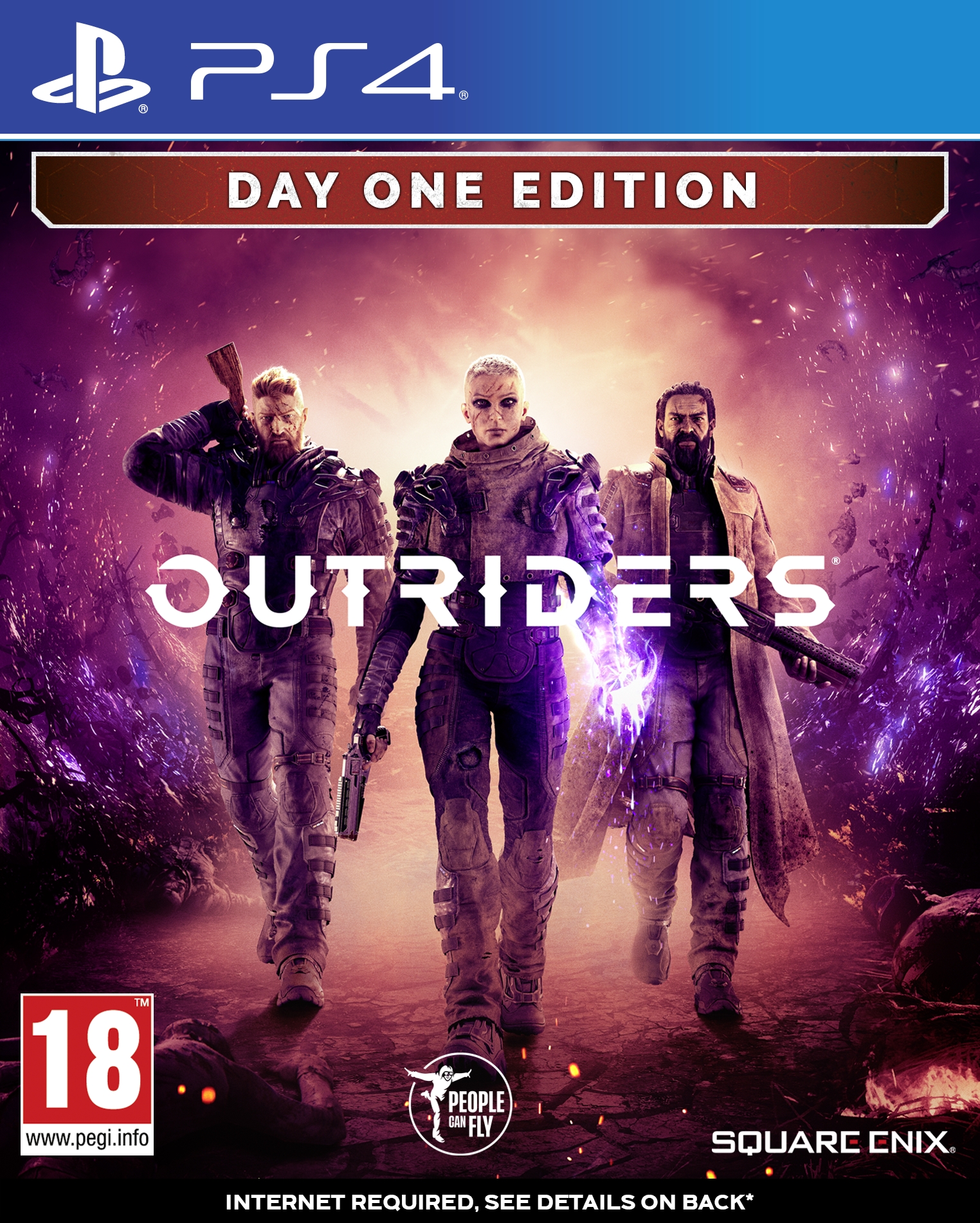 

Игра PS4 Outriders Day One Edition Blu-Ray диск (SOUTR4RU02)