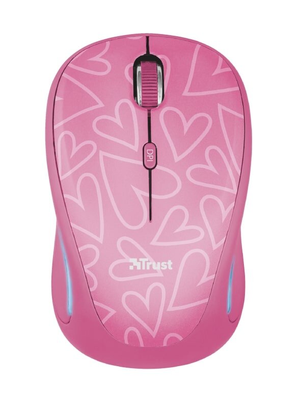 

Мышь Trust Yvi FX Wireless Mouse - pink (22336)