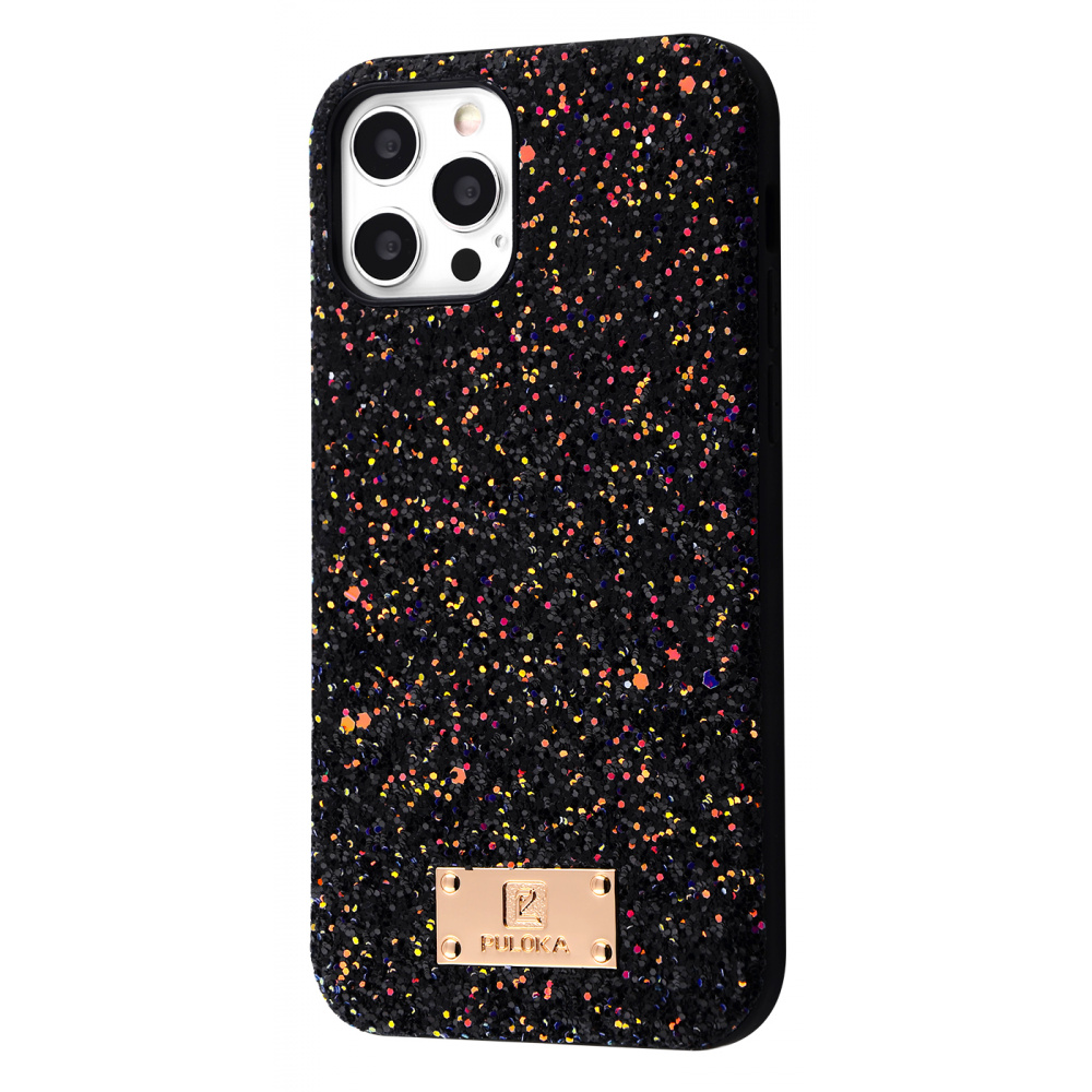

Чехол с камнями и блёстками PULOKA PULOKA Macaroon iPhone 11 black Черный
