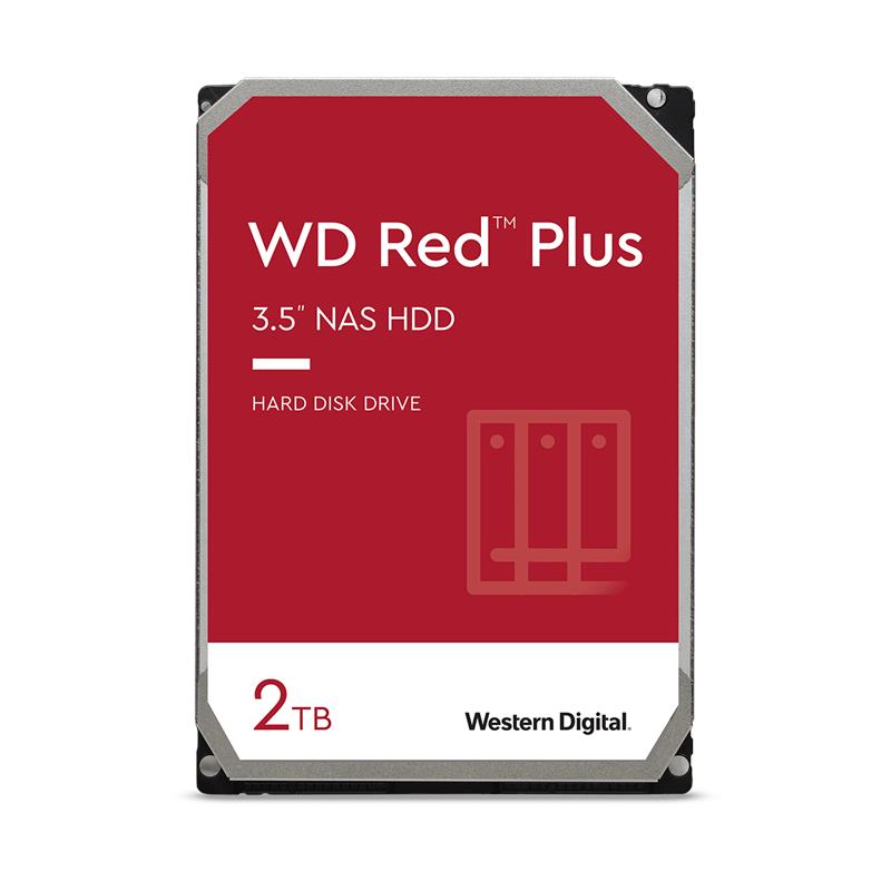 

Жесткий диск WD 3.5" SATA 3.0 2TB 5400 128MB Red Plus NAS (WD20EFZX)