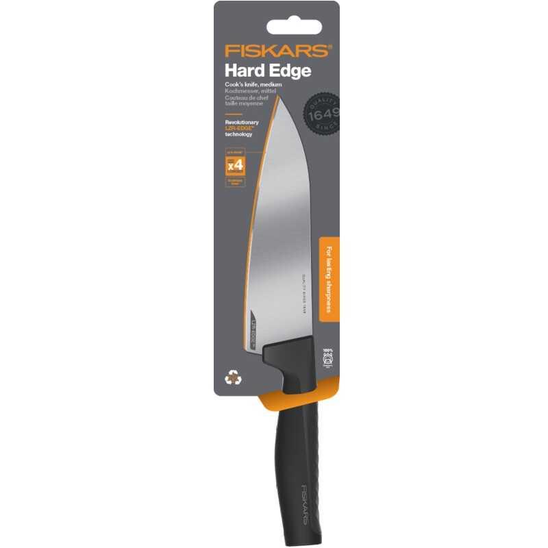 

Нож для шеф-повара средний Fiskars Hard Edge 17 см