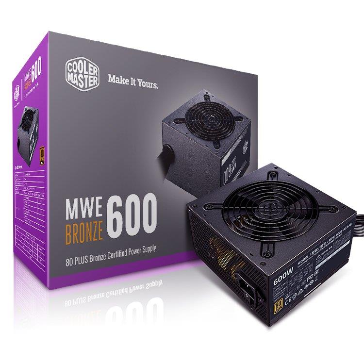 

Блок питания Cooler Master MWE 600 Bronze V2,600W (MPE-6001-ACAAB-EU)