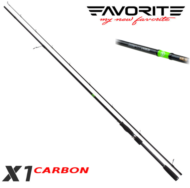 

Спиннинг Favorite X1 802MH 2.44m 12 35g Ex.Fast