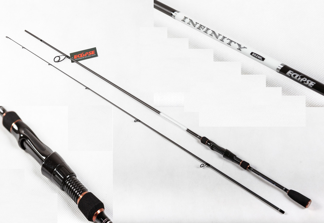 

Спиннинг ECLIPSE Infinity 2.40 м тест 3 18 грам
