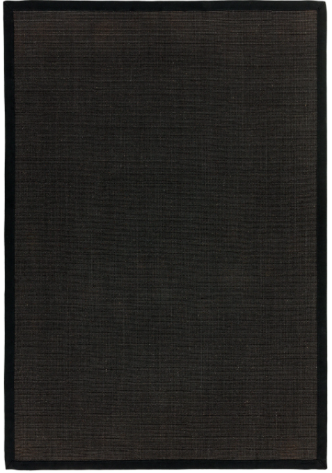 

Ковер Sisal Black/Black 160х230 см Черный