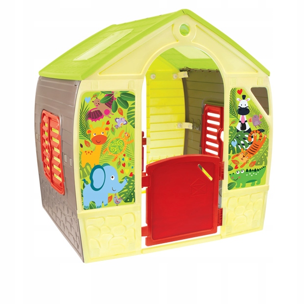 

Домик игровой Mochtoys Happy House 11976 Разноцветный