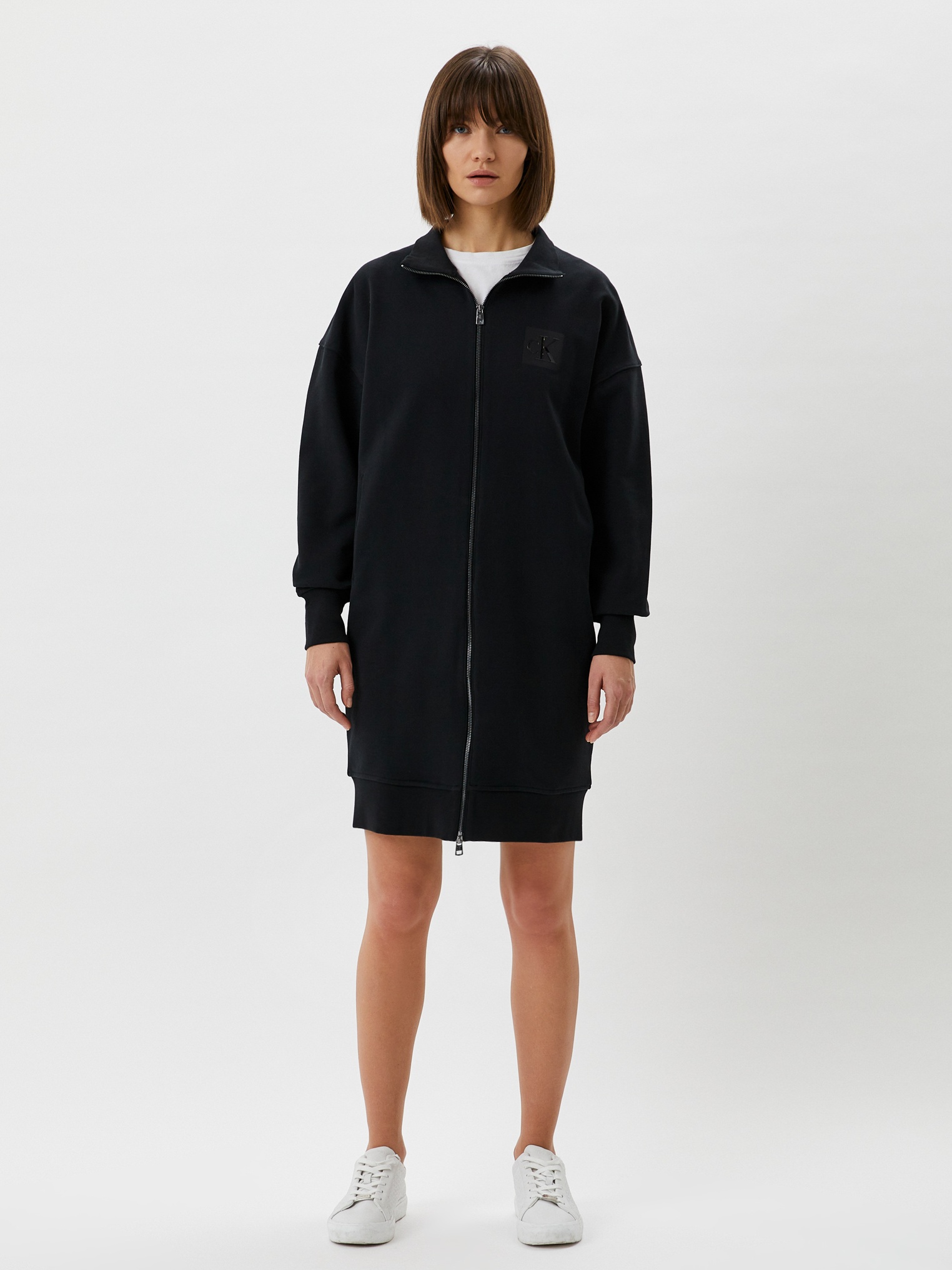 

Платье Calvin Klein Jeans Box Zip Through Dress J20J217914-BEH  Black, Платье Calvin Klein Jeans Box Zip Through Dress J20J217914-BEH M Black