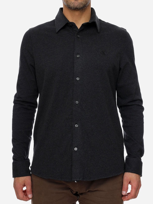 

Рубашка Calvin Klein Jeans Knitted Shirt J30J319663-0GP  Grey, Рубашка Calvin Klein Jeans Knitted Shirt J30J319663-0GP L Grey