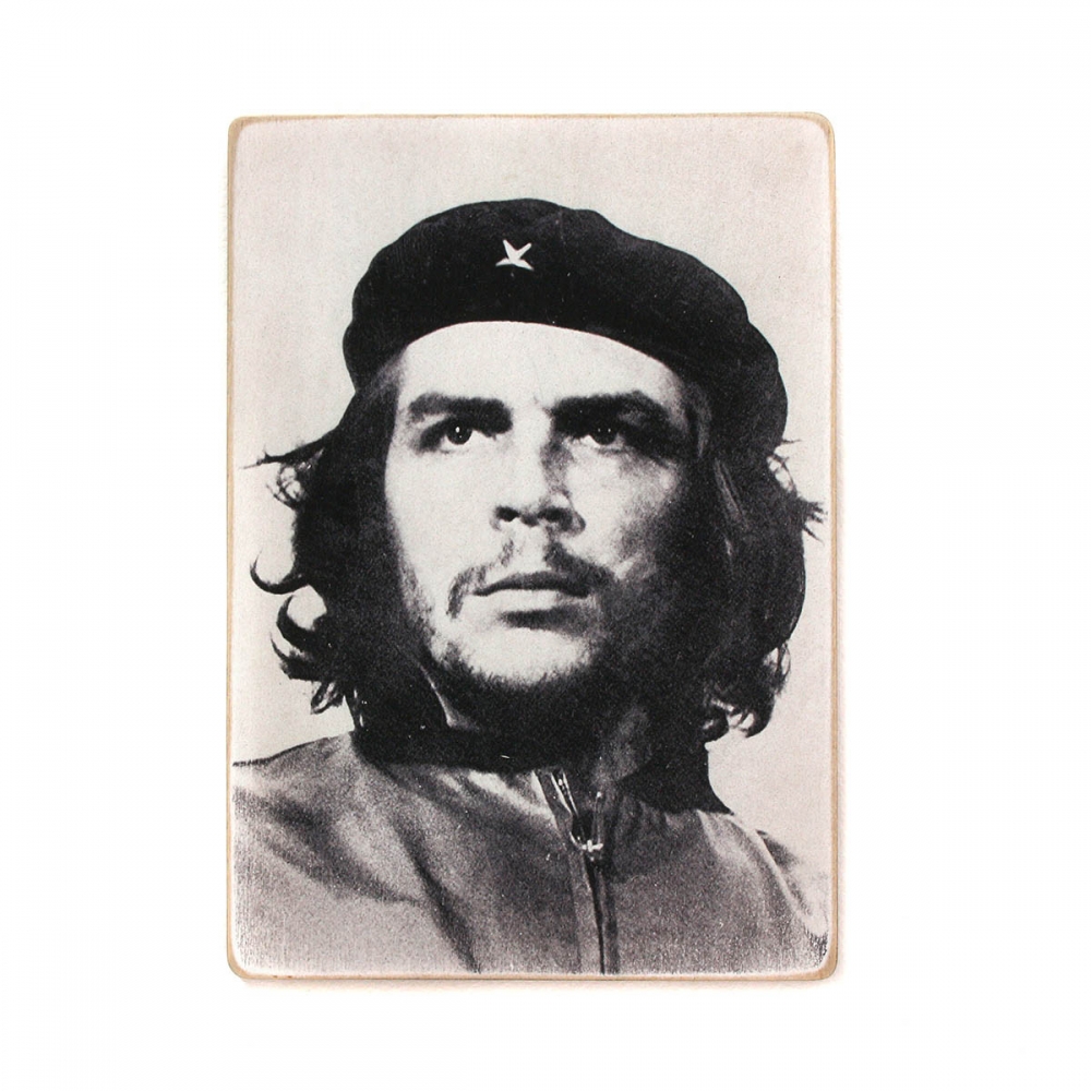 

Деревянный постер Люди Ernesto Che Guevara. Портрет Эрнесто «Че» Гевары А2