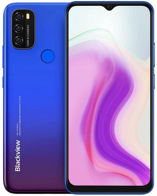 

Мобильный телефон Blackview A70 3/32GB Dual SIM Twilight Blue OFFICIAL UA