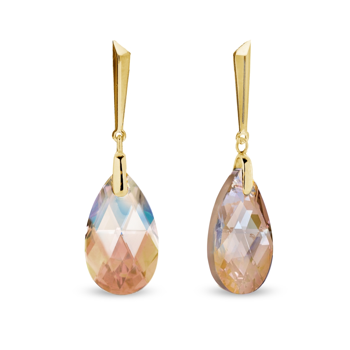 

Серебряные серьги Spark Lacrima со Swarovski модели KWNG610622LCTSH