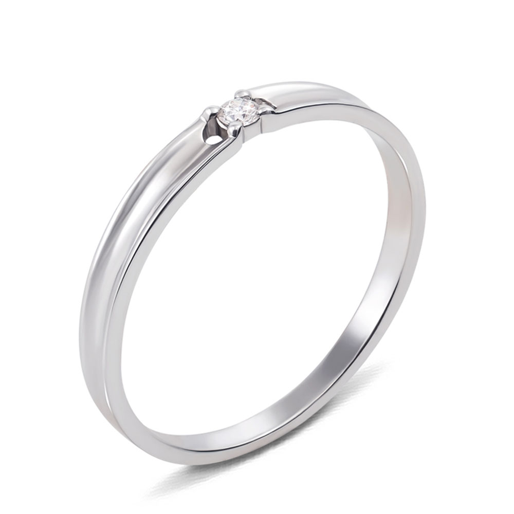 

Помолвочное кольцо из белого золота с бриллиантом 000131354 17 размера