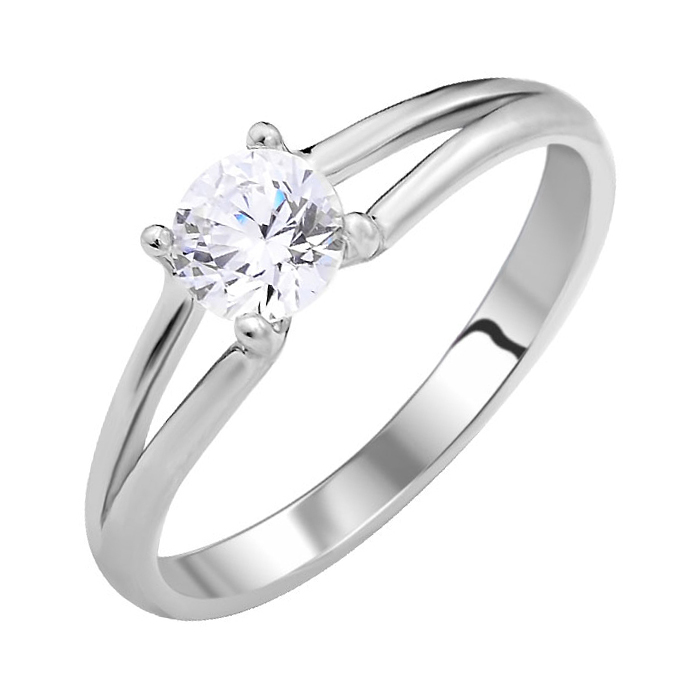 

Серебряное кольцо с фианитом S Zirconia 000103103 15.5 размера