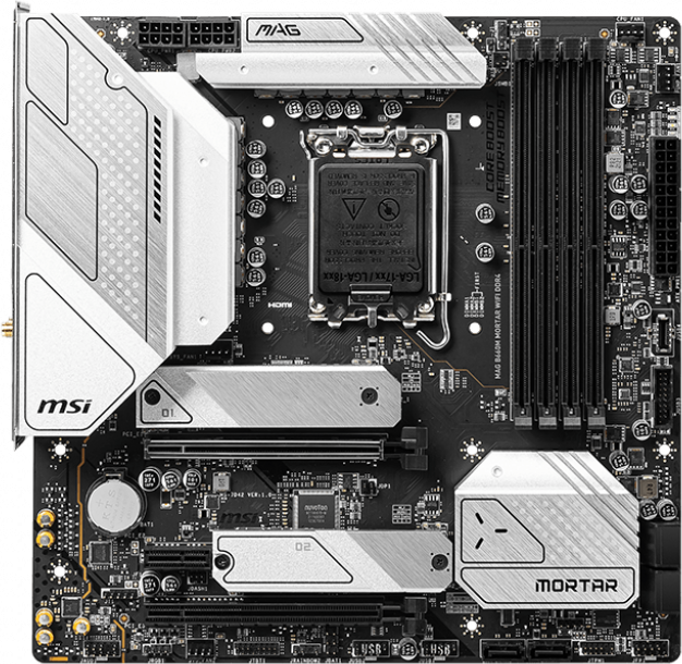 

Материнская плата MSI MAG B660 Mortar Wi-Fi DDR4 (s1700, Intel B660, PCI-Ex16)