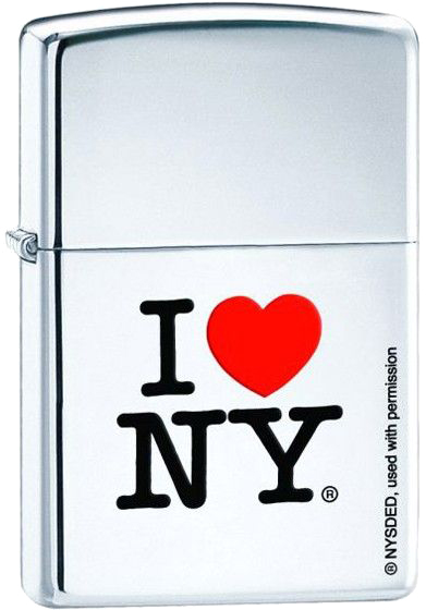 

Зажигалка Zippo 250 I Love New York (24799)