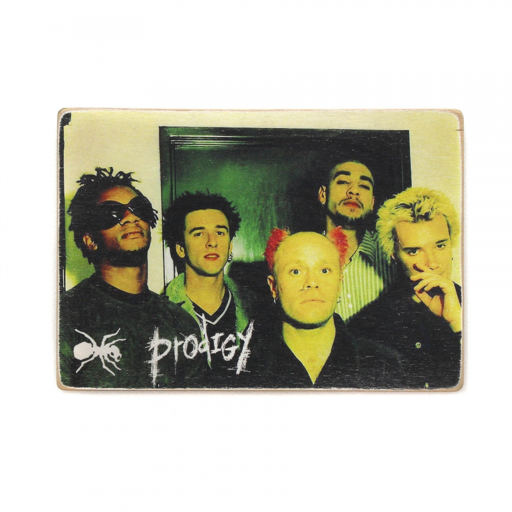 

Деревянный постер Музыка Prodigy. Продиджи. Состав А2