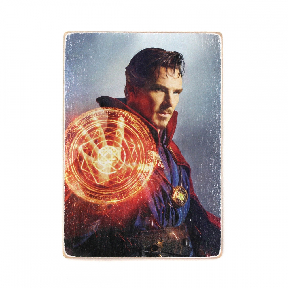 

Деревянный постер Супергерои Dr. Strange. Доктор Стрэндж А1