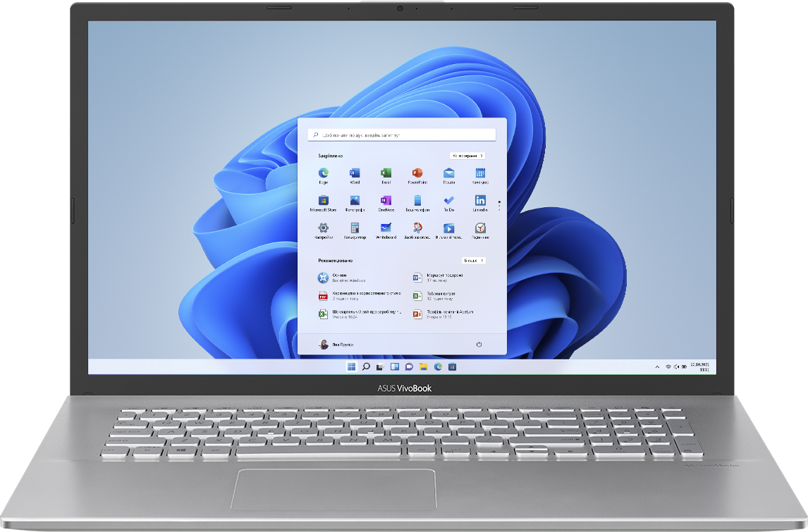 

Ноутбук ASUS VivoBook 17 K712EA-BX493W (90NB0TW3-M000E0) Transparent Silver