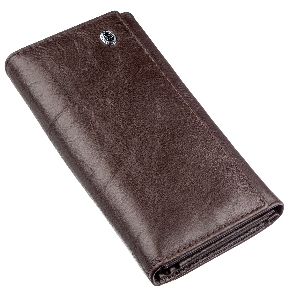 

Женский кошелек-визитница ST Leather 18878 Коричневый