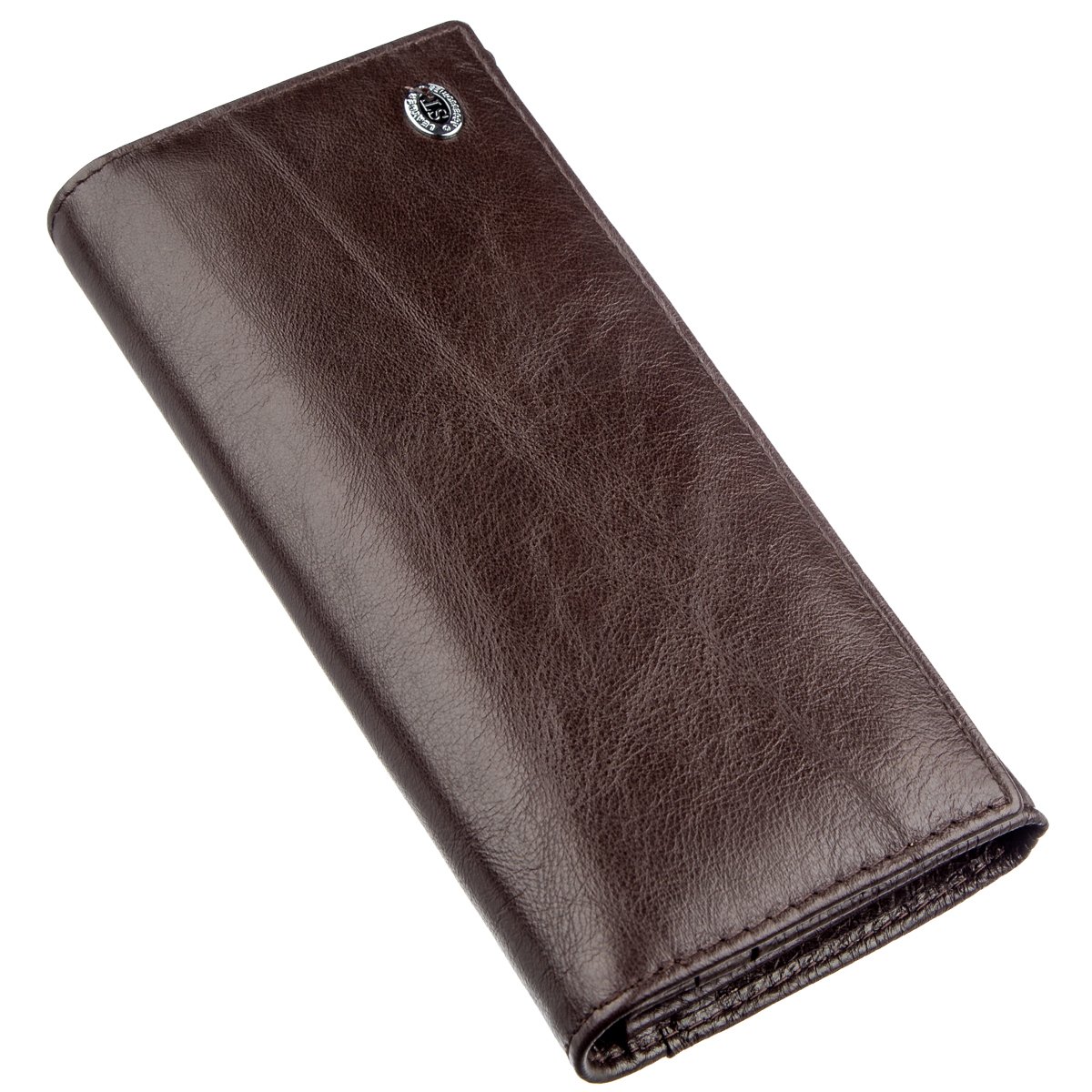 

Вместительный кошелек для женщин ST Leather 18894 Коричневый