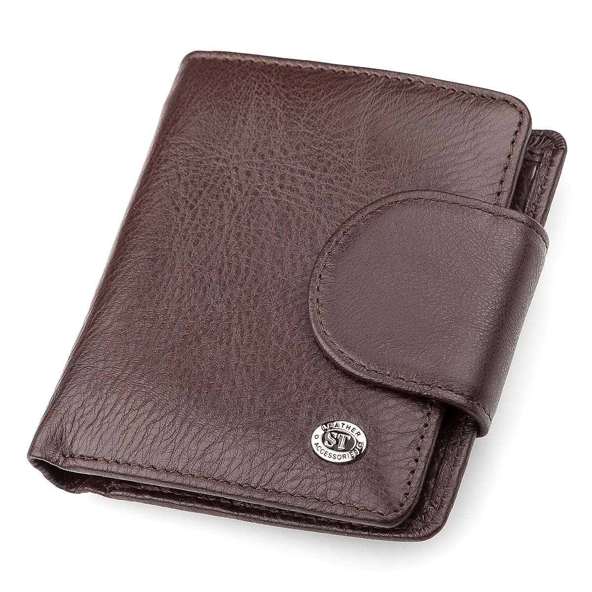 

Кошелек женский ST Leather 18498 строгий Коричневый