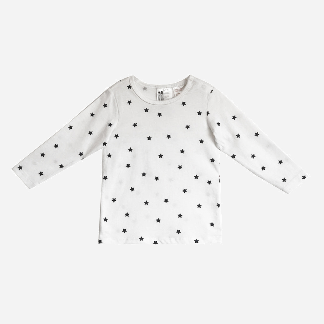 

Лонгслив H&M 74393213b47 80 см Белый