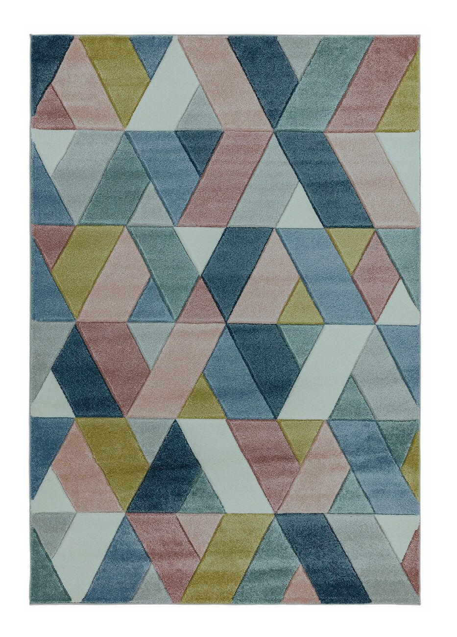 

Ковер Sketch SK02 Rhombus Multi 200х290 см Голубой