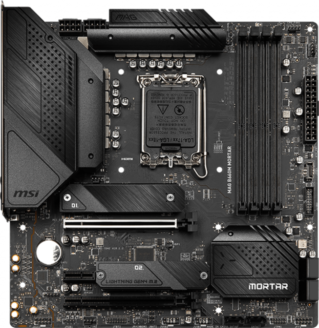 

Материнская плата MSI MAG B660 Mortar (s1700, Intel B660, PCI-Ex16)