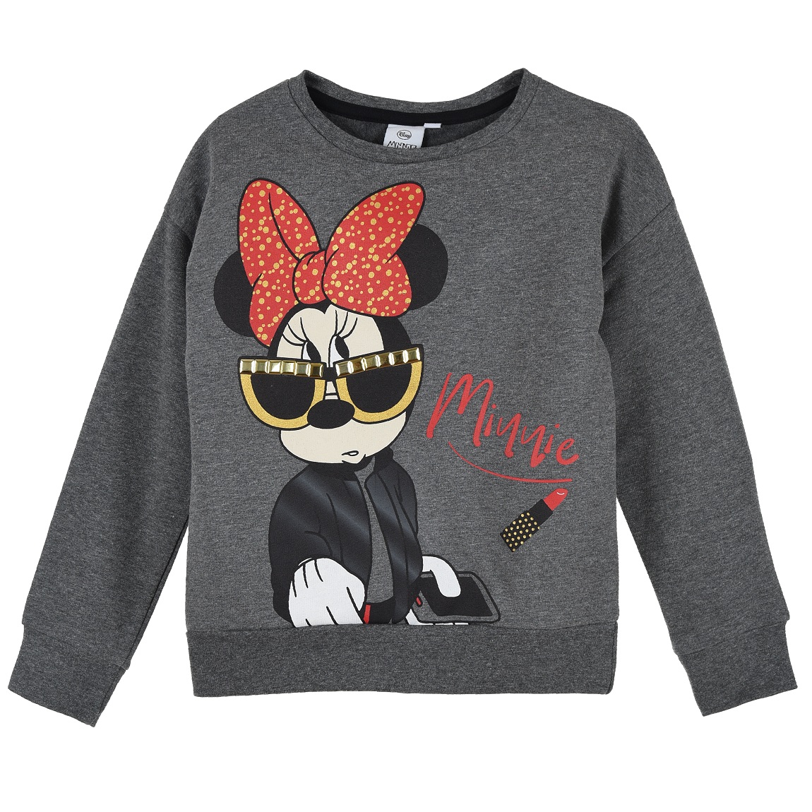 

Кофта - свитшот Disney Minnie Mouse (Минни Маус) 098 см Серый TH13242