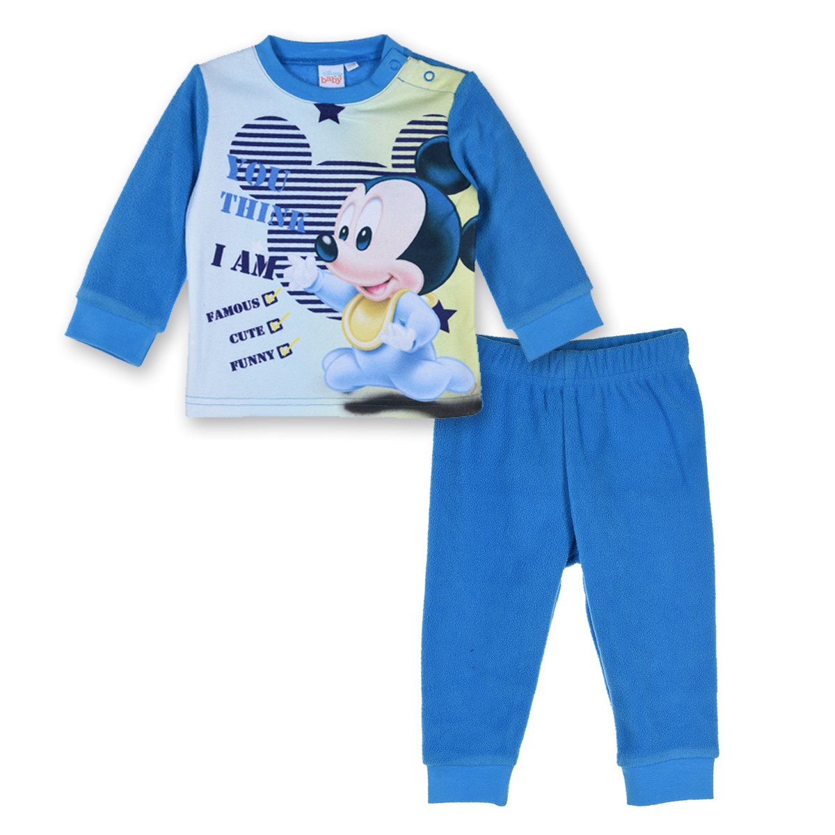 

Комплект домашний (кофта, штаны) Disney Mickey Mouse (Микки Маус) 086 см Разноцвет TH03021