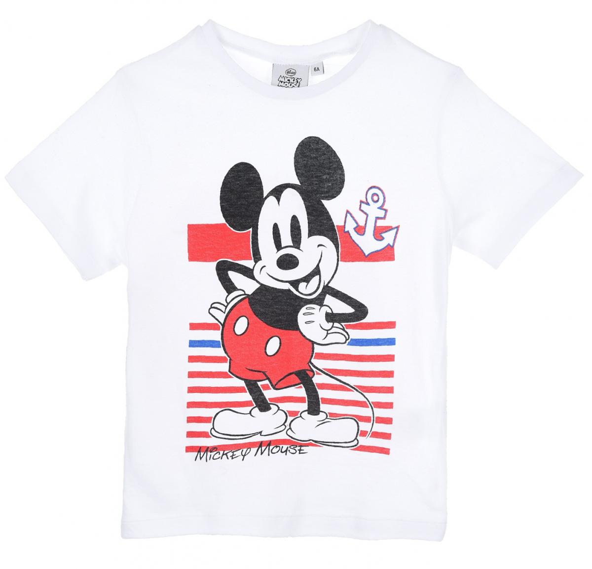 

Футболка Mickey Mouse (Микки Маус) 128 см Белый UE11671