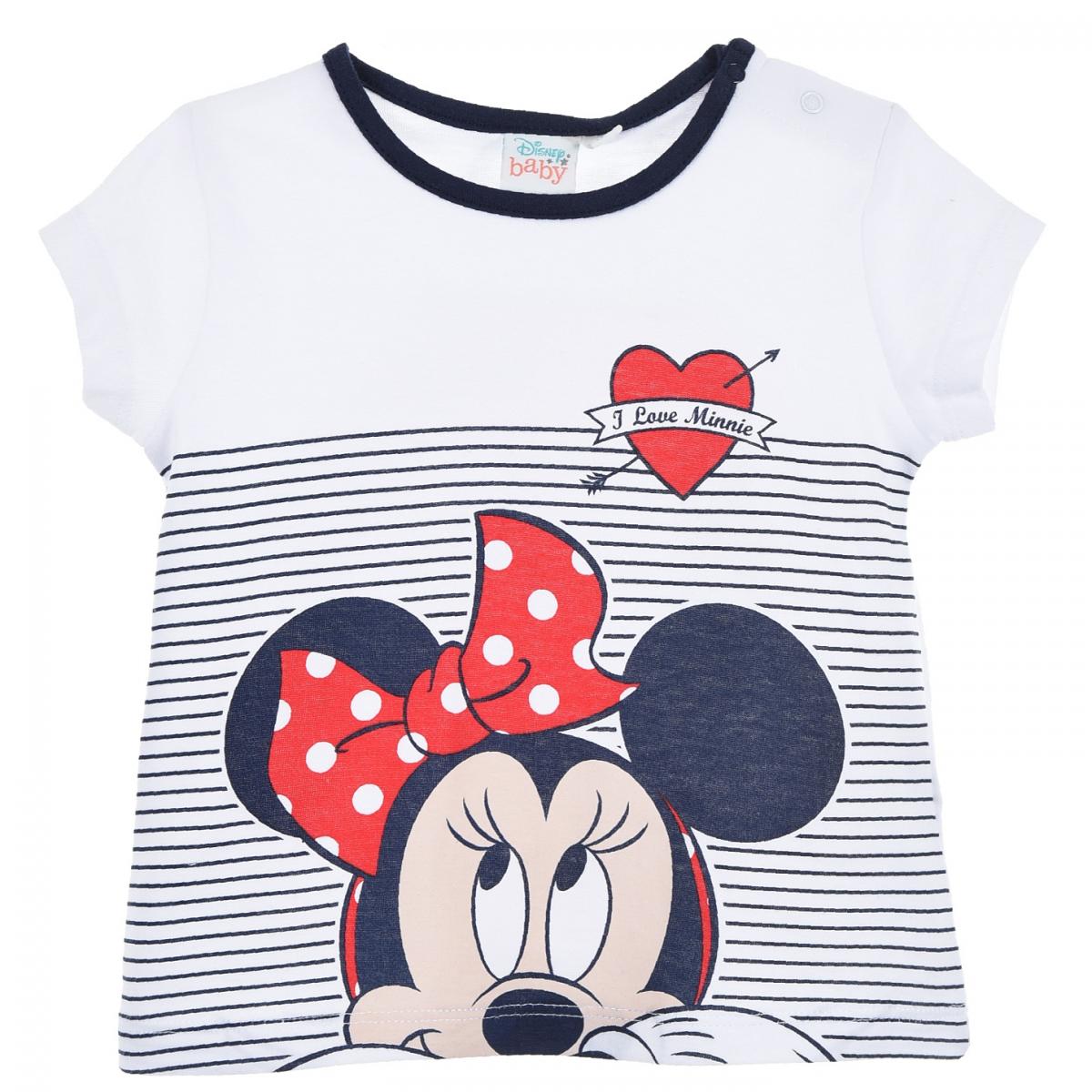 

Футболка Disney Minnie Mouse (Минни Маус) 074 см Разноцвет UE00072