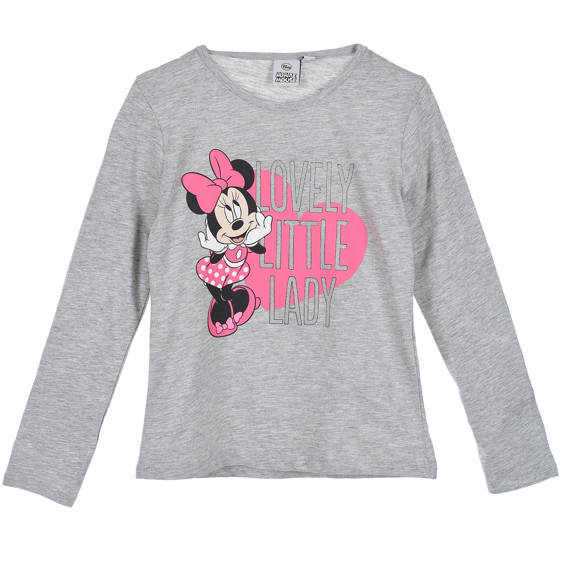 

Кофта Disney Minnie Mouse (Минни Маус) 098 см Серый TH13153