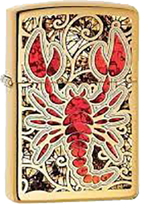 

Зажигалка Zippo Scorpion Shell Золотистая (Zippo 29096)