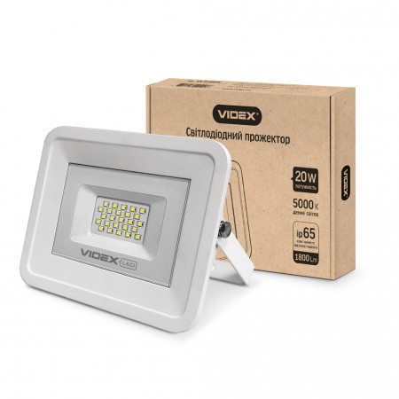 

LED прожектор VIDEX 20W 5000K 220V (VL-Fе205W)