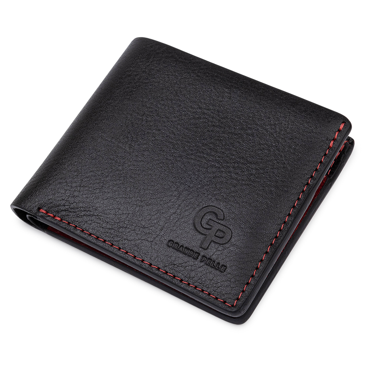 

Кожаное стильное портмоне GRANDE PELLE 11551 Черный