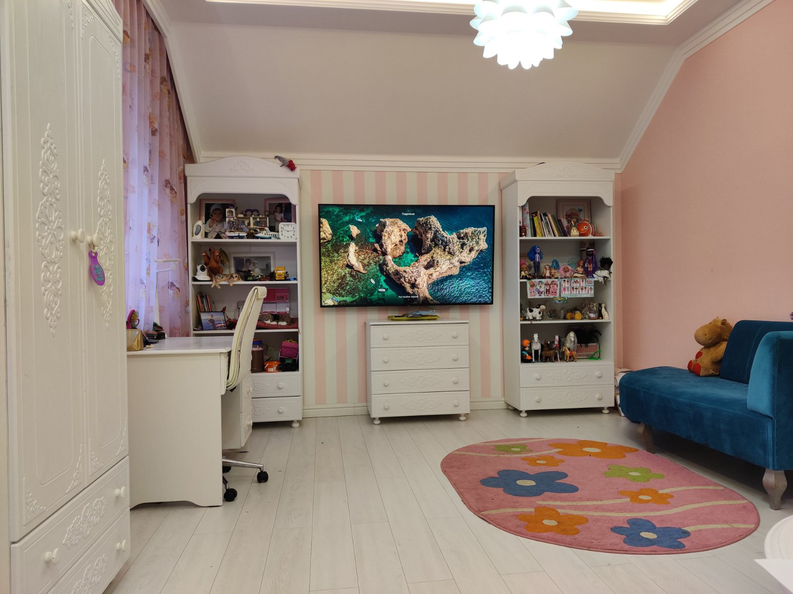 

Комплект детской мебели Мебель UA Ассоль белль Белый Дуб (53147)