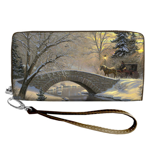

Кошелёк на замке BIG (текстиль) Presentville 18,5х10 см 000174166