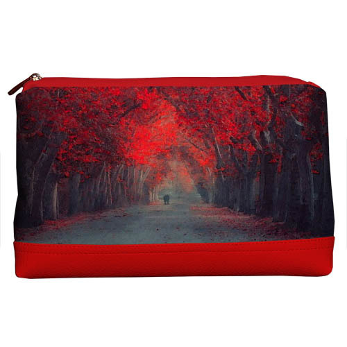 

Косметичка дорожная женская Lovely Яркая осень Presentville 26х15х8 см 000176105