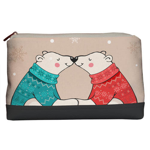 

Косметичка дорожная женская Lovely Мишки Presentville 26х15х8 см 000175809