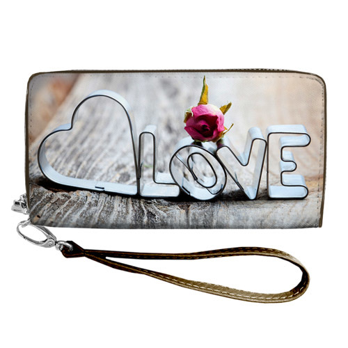 

Кошелёк на замке BIG (текстиль) Love Presentville 18,5х10 см 000174270