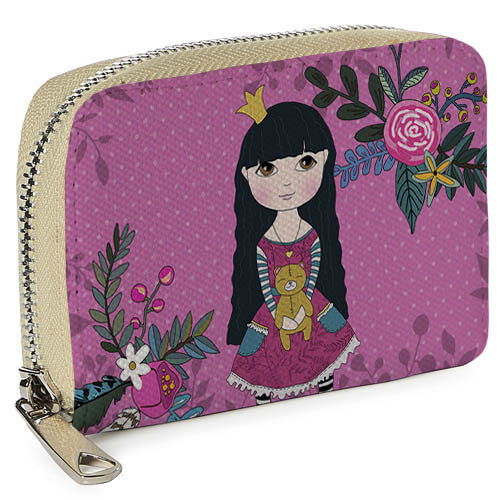 

Кошелёк на замке MINI (текстиль) Принцесса Presentville 12,5х8,5 см 000175770