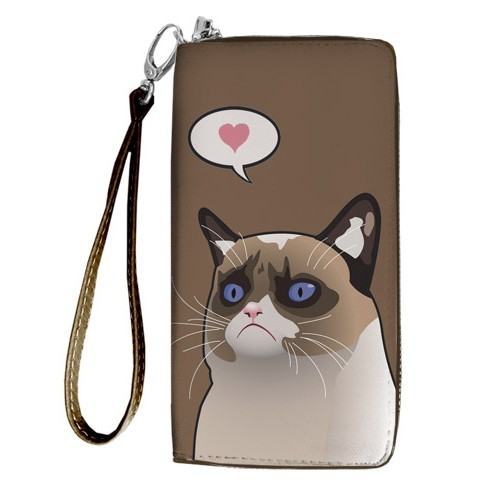 

Кошелёк на замке BIG (текстиль) Кот Presentville 18,5х10 см 000174257