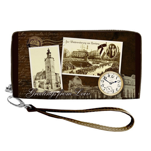 

Кошелёк на замке BIG (текстиль) Presentville 18,5х10 см 000174461