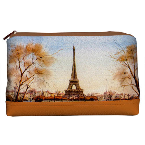 

Косметичка дорожная женская Lovely Эйфелевая башня Presentville 26х15х8 см 000176112