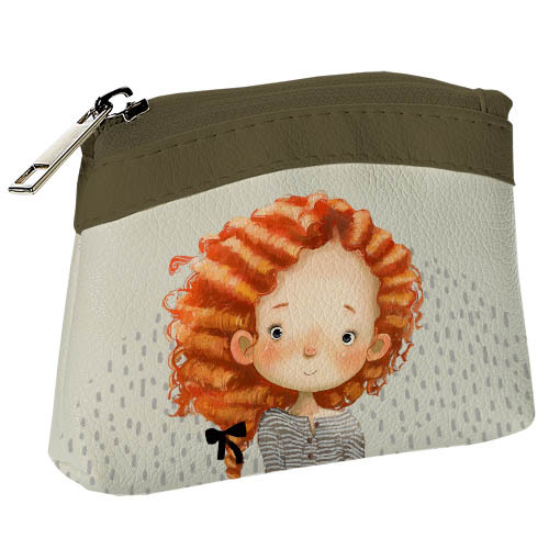 

Кошелёк детский KID Рыжая девушка Presentville 12х9,5 см 000179262