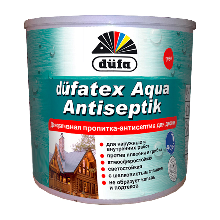

Антисептик Dufa, Dufatex, орех, 2.5л