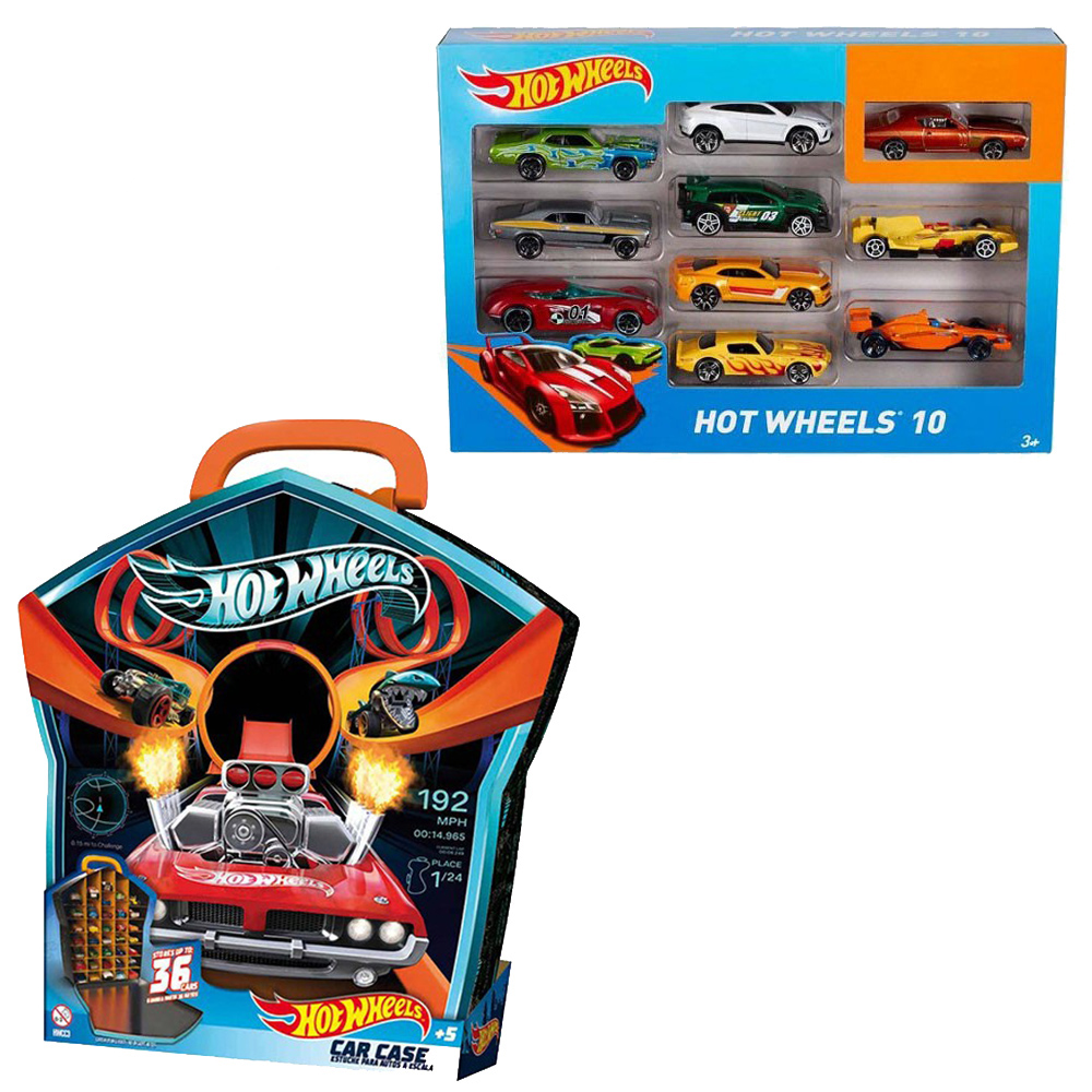 

Комплект Hot Wheels Контейнер для 36 базовых машинок HWCC3 + Набор из 10-ти базовых автомобилей 54886